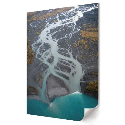 Tablou canvas Râu în inima naturii