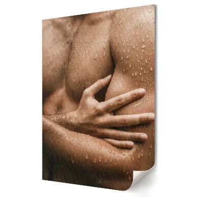 Tablou canvas Intimitate în picături de apă