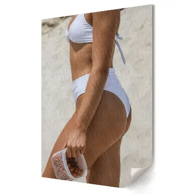 Poster de perete Un look elegant de vară cu o gustare