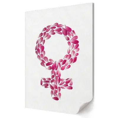 Tablou canvas Puterea florală a feminității