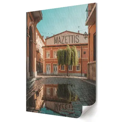 Poster de perete Străzile fermecătoare din Mazettis la soare