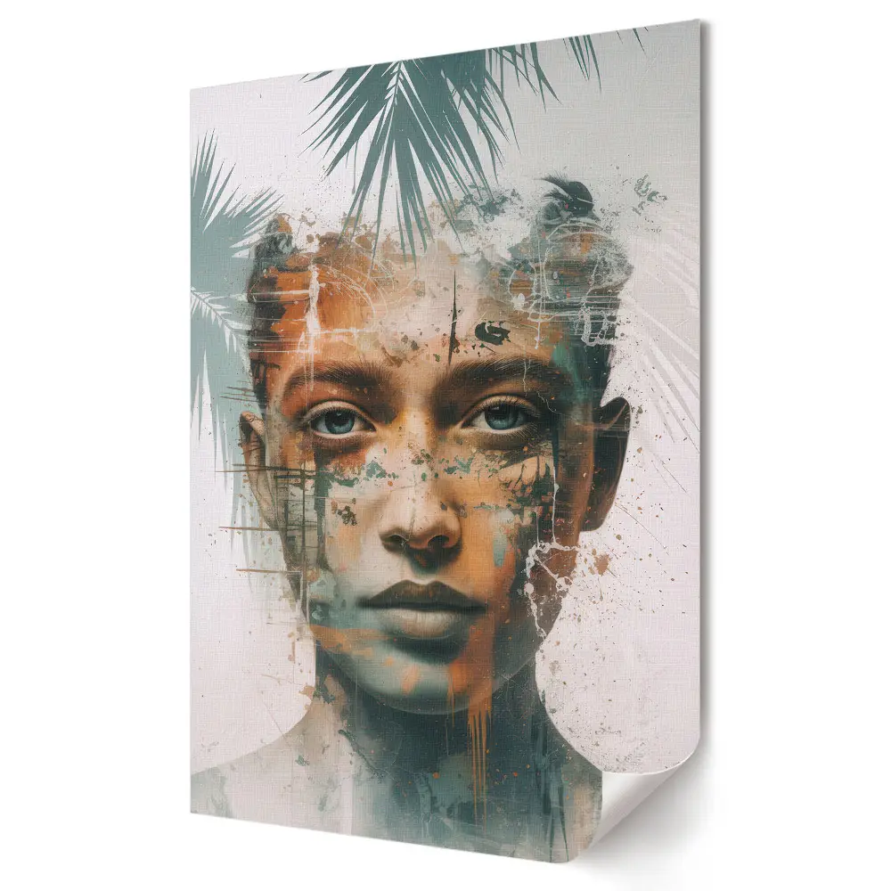 Poster de perete cu față transparentă în lumea tropicală