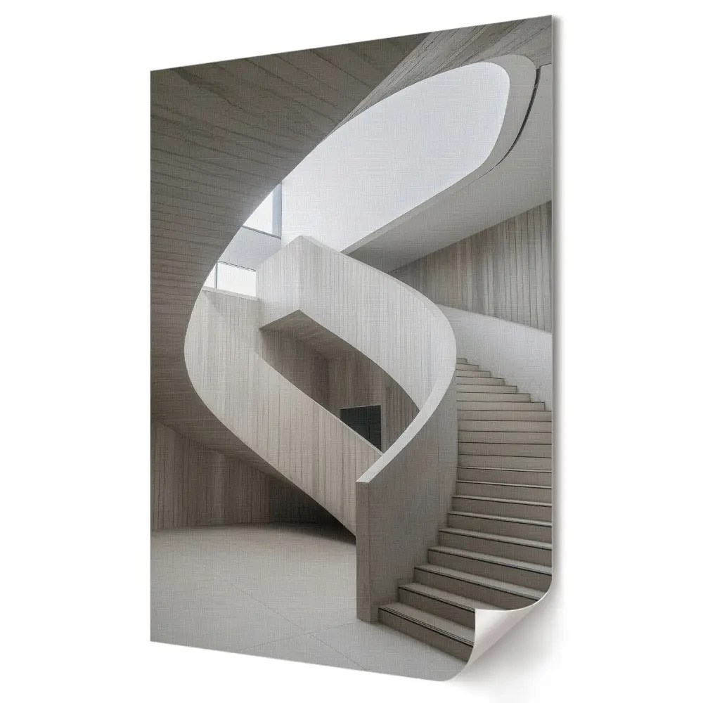 Poster de perete cu design modern Spirală Arhitectură și minimalism