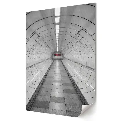 Tablou canvas cu grafică murală Transparență în tunelul orașului
