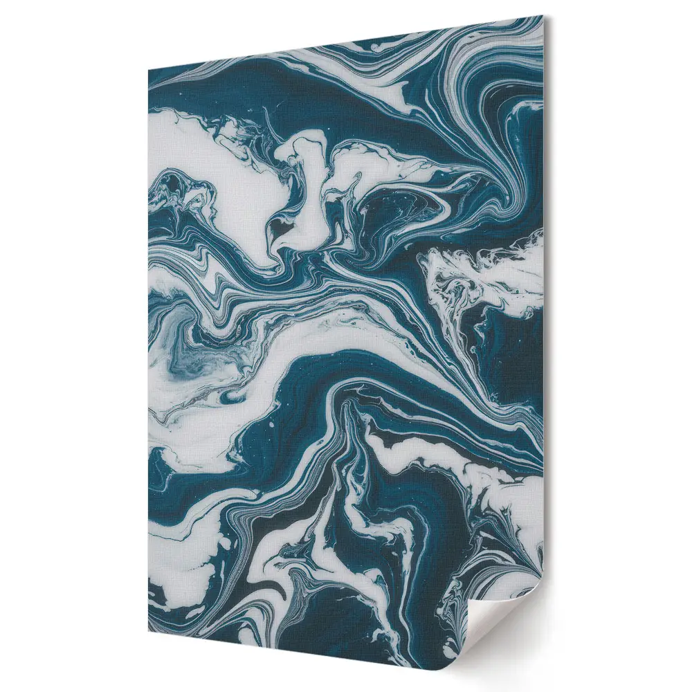 Poster decorativ Vârtejuri oceanice un dans al culorilor