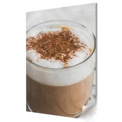 Tablou canvas Cafea aromatică cu spumă și cacao