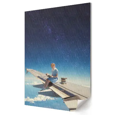 Poster de perete Vise în nori cu o carte
