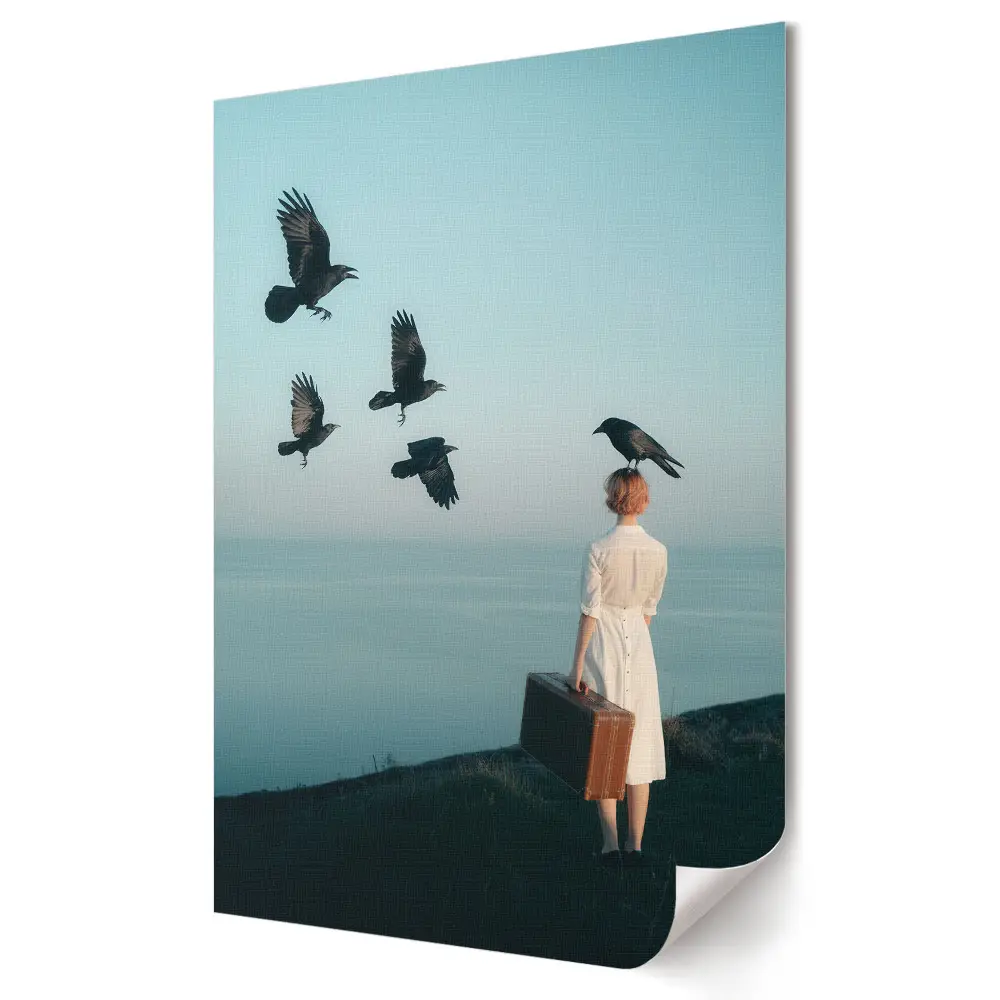 Tablou canvas Călătoriți în necunoscut alături de păsări