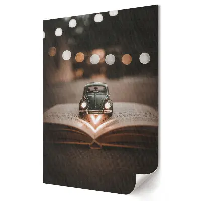 Poster decorativ Magia cărților și nostalgia în mișcare
