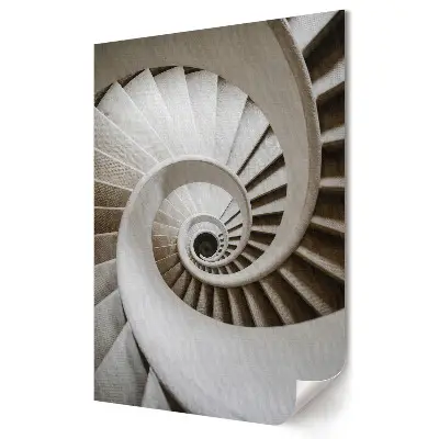 Poster de perete Dansul spiralat al scărilor
