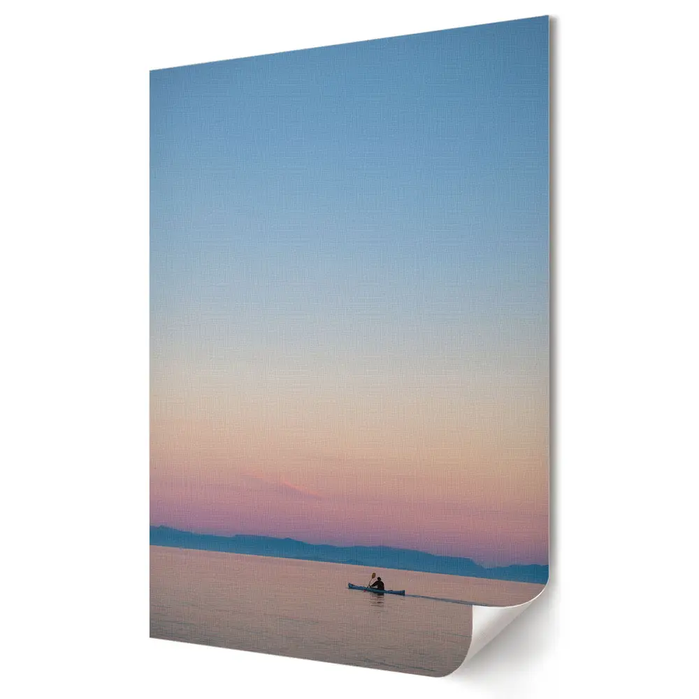 Tablou canvas O dimineață liniștită lângă lac