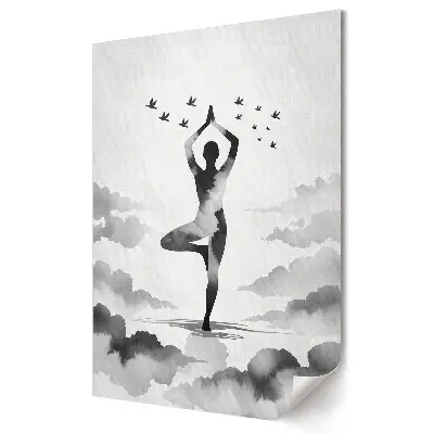 Poster de perete Armonia trupului și a spiritului în mișcare