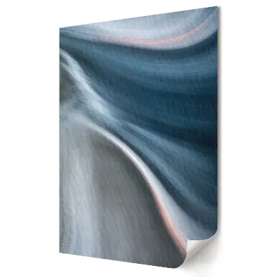 Tablou canvas abstract Valuri de culoare într-o armonie pașnică