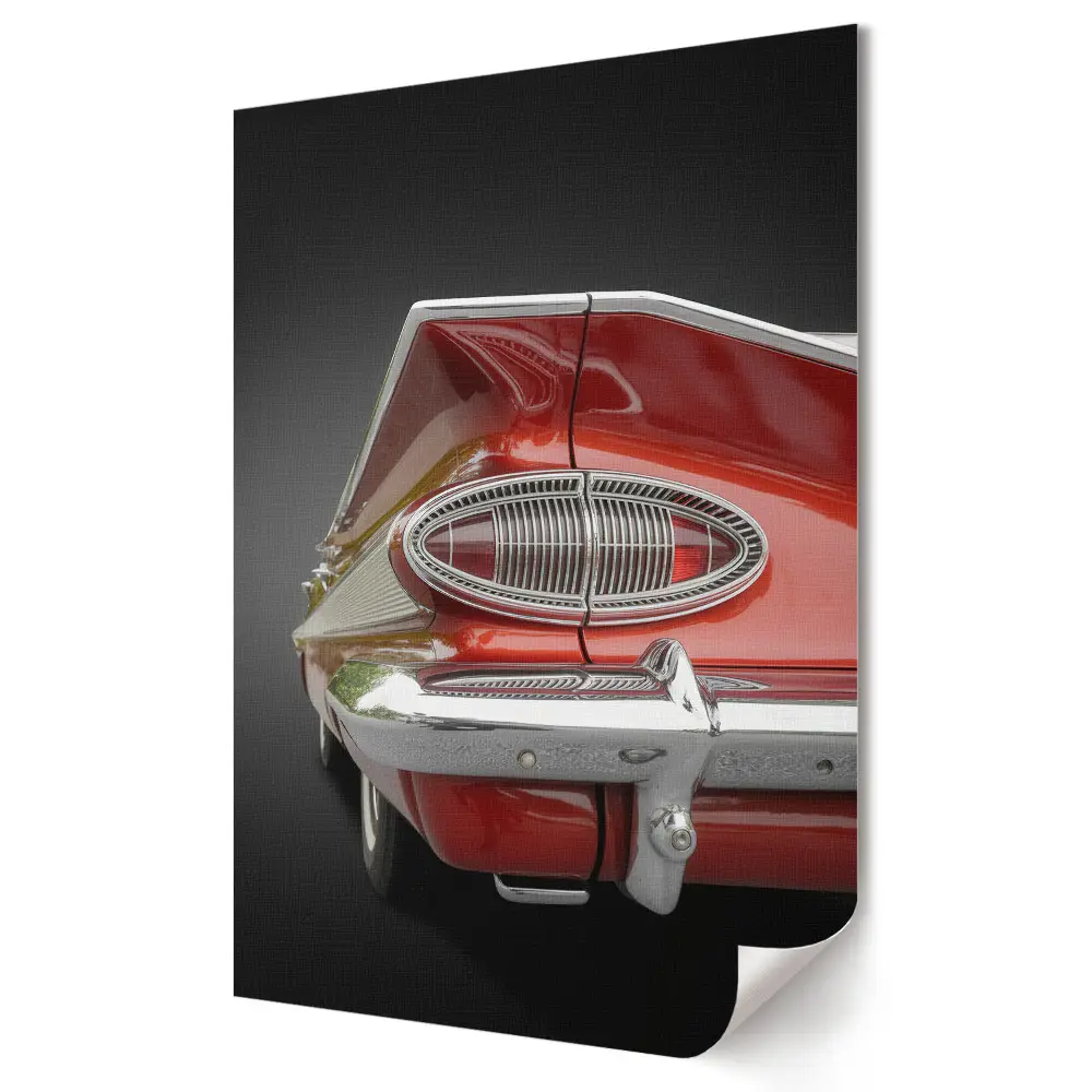 Tablou canvas cu grafică mașină retro clasică