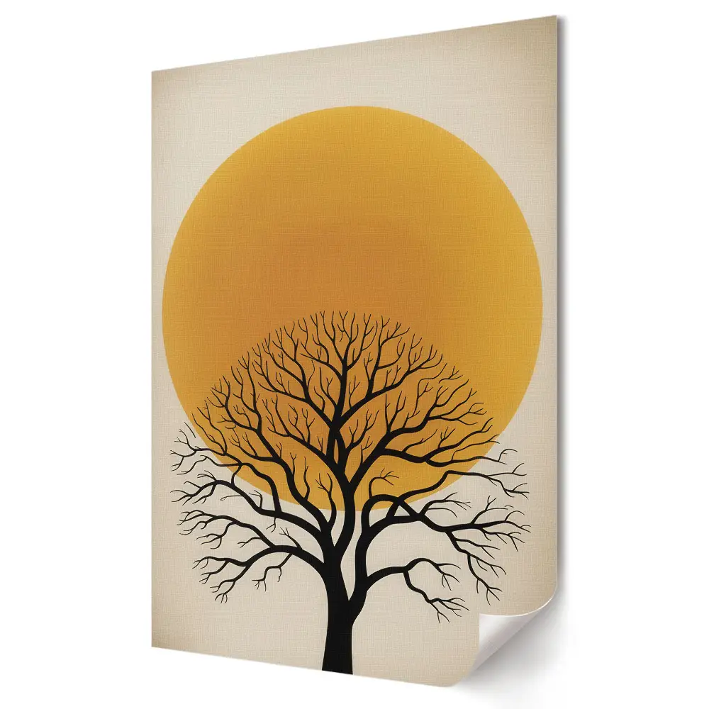 Poster decorativ Liniștea naturii la apus