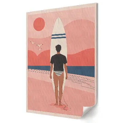 Poster decorativ Vise de surf la Sunset Beach