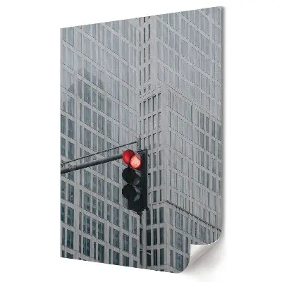 Poster decorativ cu peisaj urban Opriți-vă