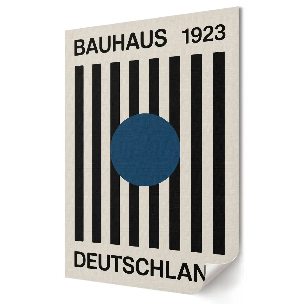 Poster de perete Bauhaus 1923 artă și design în Germania