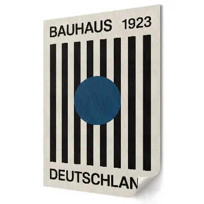 Poster de perete Bauhaus 1923 artă și design în Germania