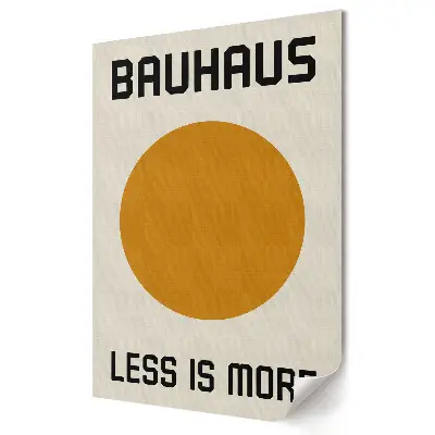 Poster decorativ Minimalismul Bauhaus