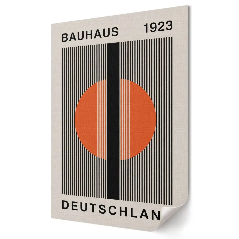 Tablou canvas Bauhaus 1923 Geometrie și culoare
