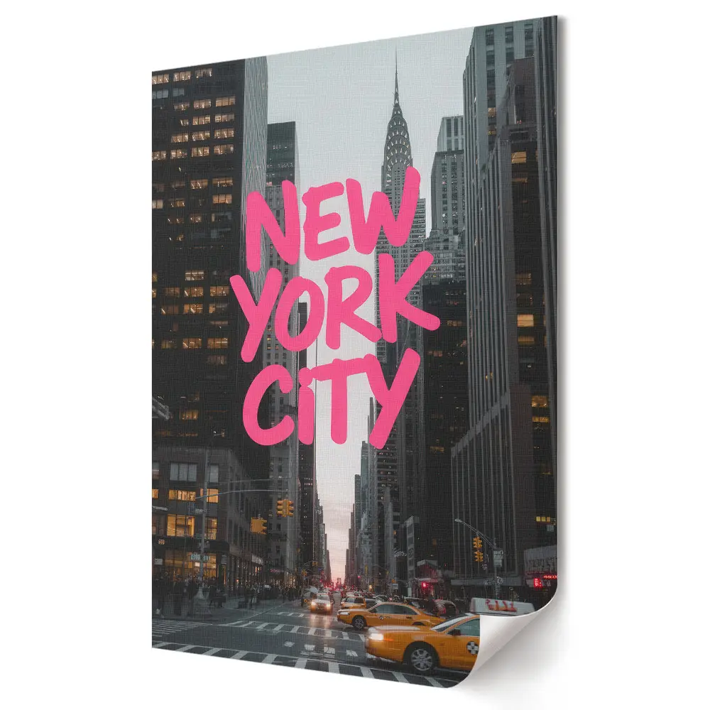 Poster decorativ cu atmosferă modernă de New York