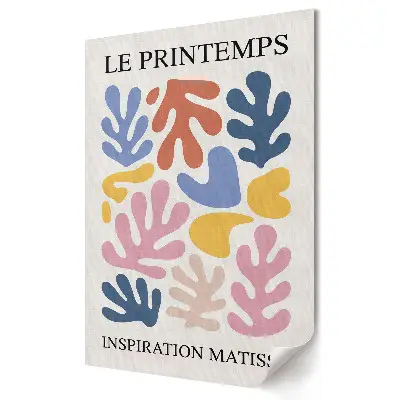 Poster decorativ Inspirații de primăvară în stilul lui Matisse