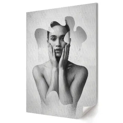 Poster decorativ Pierdut în oglinda emoțiilor