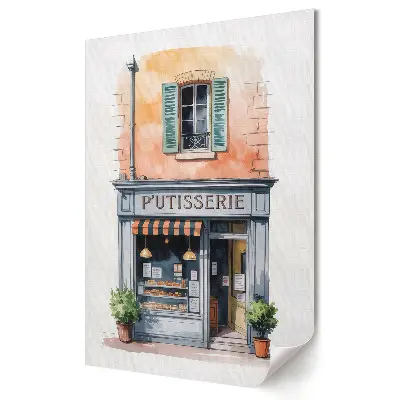 Poster decorativ O cofetărie fermecătoare într-un cadru pitoresc