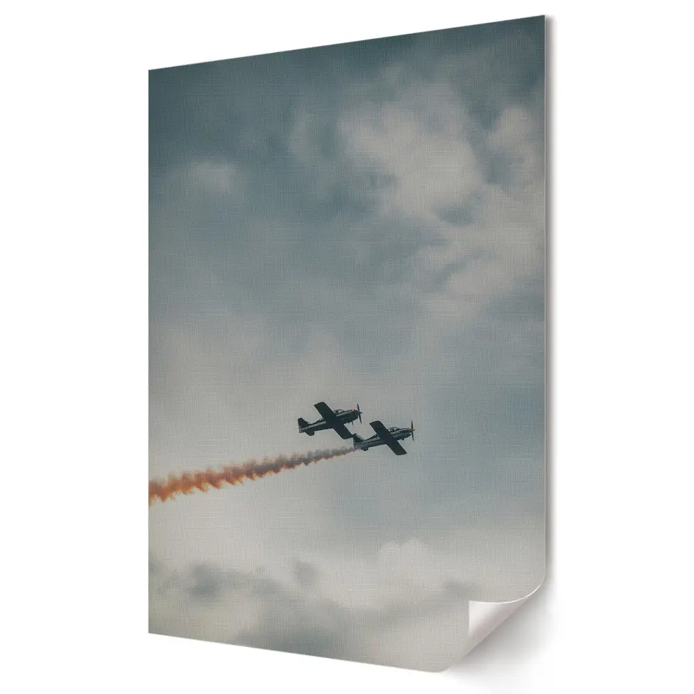 Poster decorativ Acrobații printre nori