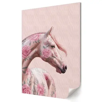 Tablou canvas Sfârșitul în floră și frumusețe roz