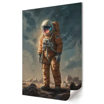 Poster decorativ O călătorie spațială în lumi necunoscute