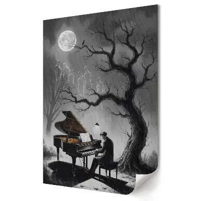 Poster de perete Melancolie în lumina lunii