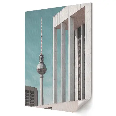 Poster decorativ Berlin cu motive de arhitectură modernă și clasică