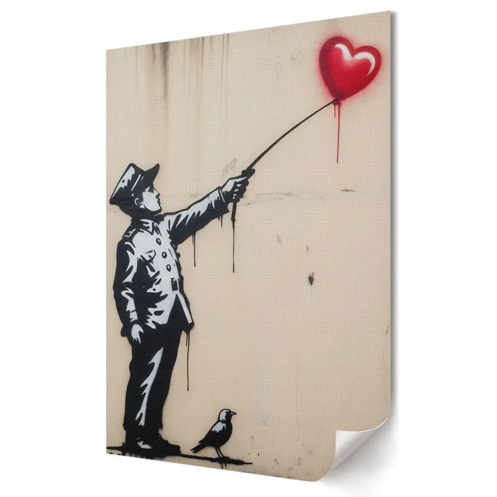 Tablou canvas Speranță și iubire copilărească în aer