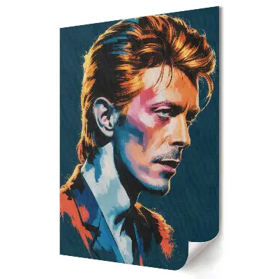 Tablou canvas cu grafică murală stil pop art pictogramă muzicală