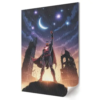 Tablou canvas Supererou în lumina stelelor