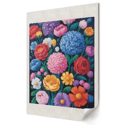 Poster decorativ O revoltă florală de culoare și bucurie