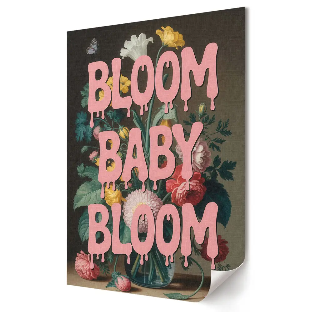 Poster de perete O explozie florală de culoare și emoție