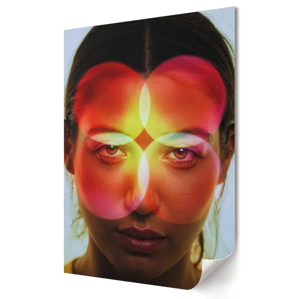 Tablou canvas artistic Culorile emoțiilor
