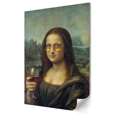 Poster decorativ Mona Lisa în stil modern