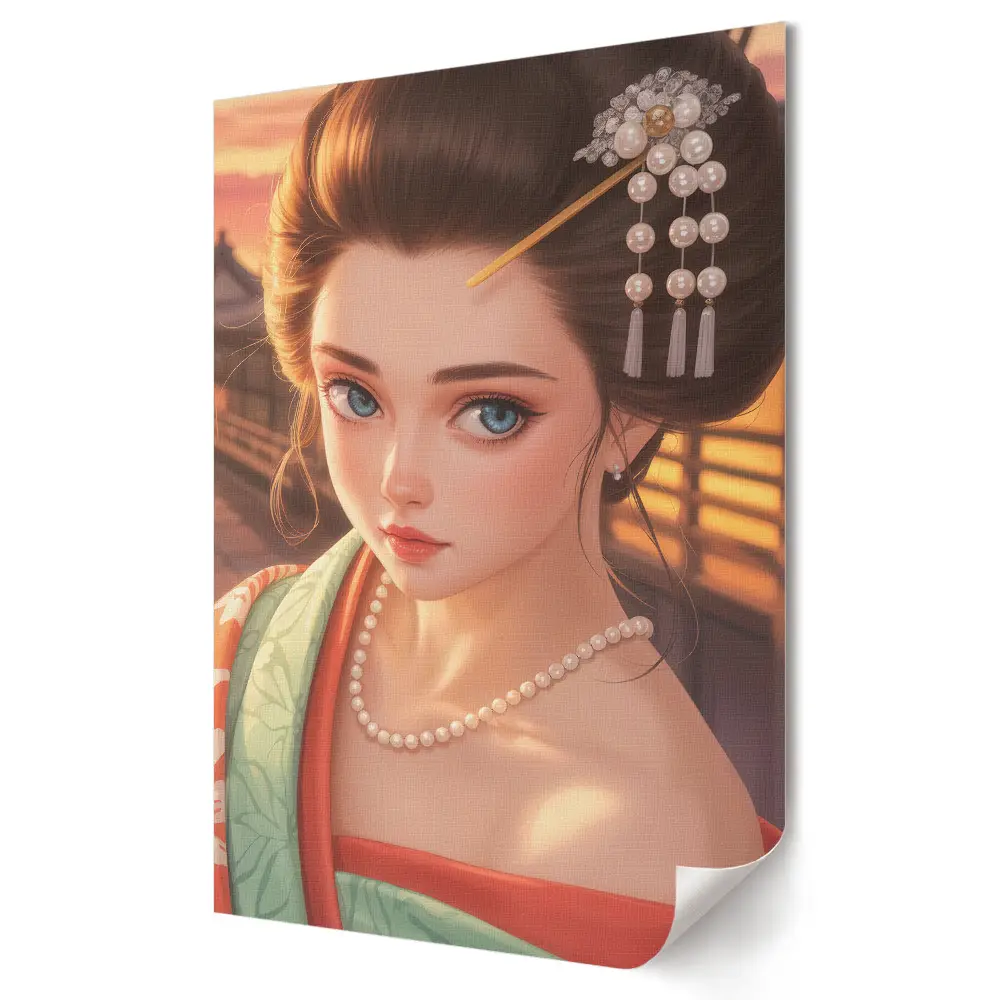 Poster decorativ Frumusețea culturii tradiționale japoneze