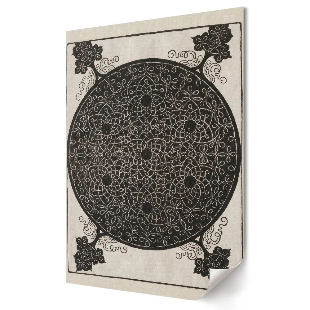 Tablou canvas cu model elegant de mandală