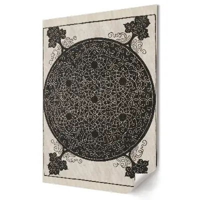 Tablou canvas cu model elegant de mandală