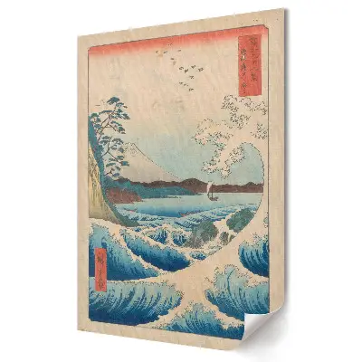 Tablou canvas Un val la poalele Muntelui Fuji
