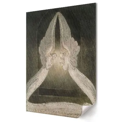 Poster decorativ Întâlnire misterioasă a unor figuri angelice