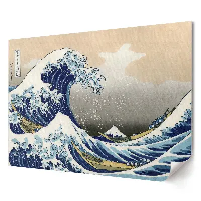 Poster de perete elegant Marele Val de lângă Kanagawa