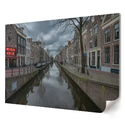 Poster de perete elegant cu peisaj din Amsterdam
