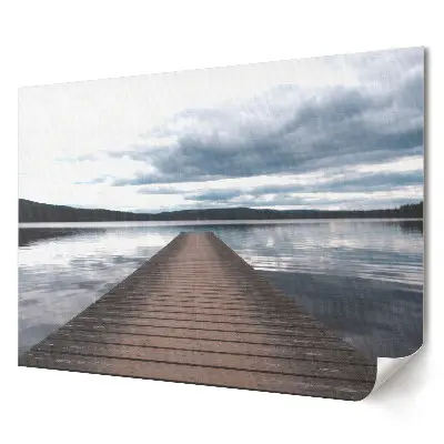 Tablou canvas modern Un dig liniștit peste apă