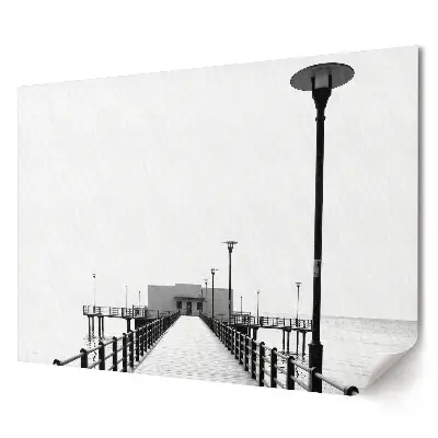 Tablou canvas modern Digul într-un decor monocromatic